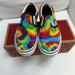 Tie-dye Vans